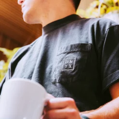 Box Logo SS Pocket Tee (Black) -Onyx Sales 2023 Black Pocket Tee 6