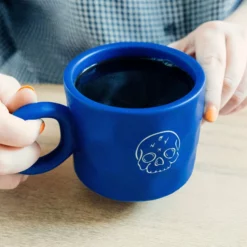 Ceramic Cursive Mug (Blue) -Onyx Sales 2023 BlueMug3
