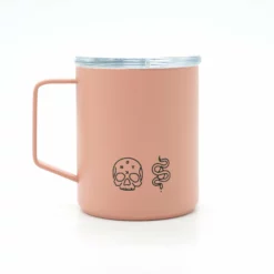 Box Logo Camp Cups With Lid (12oz) -Onyx Sales 2023 CC Peach Mug 2
