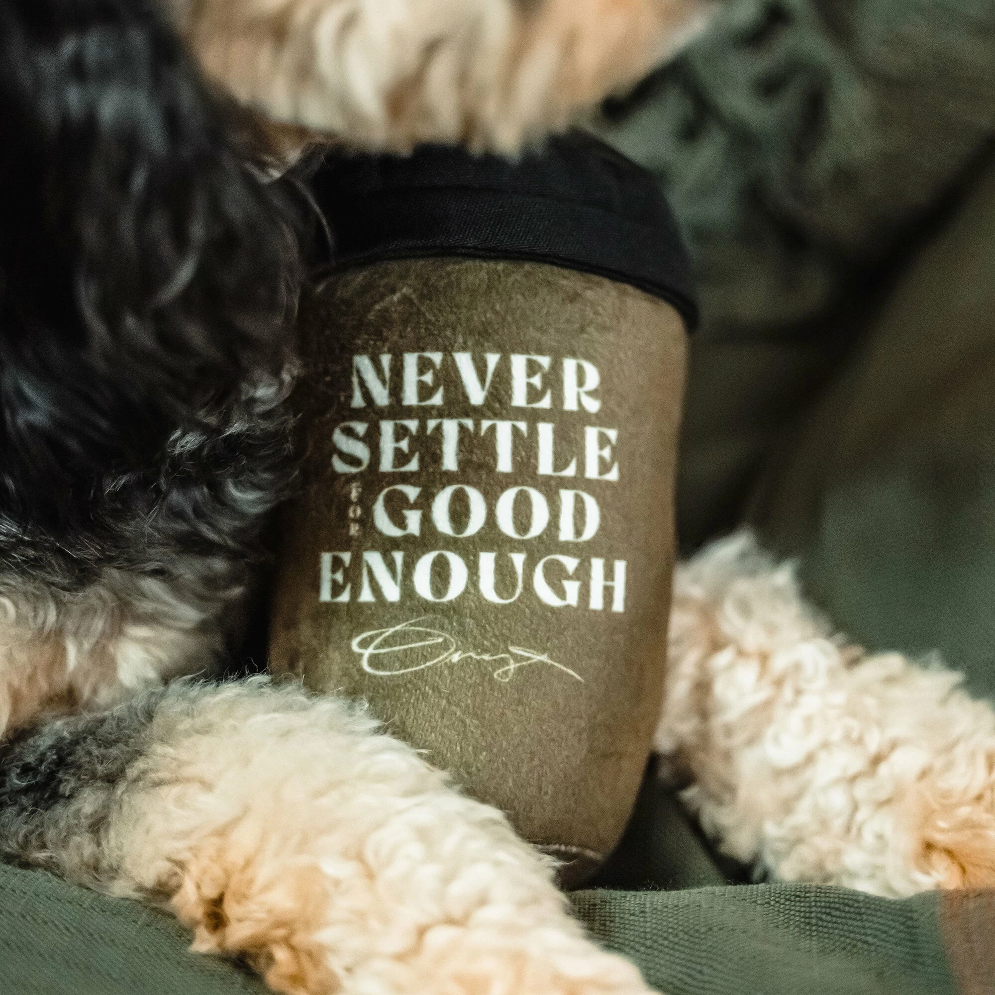 Onyx To Go Cup Plush Dog Toy 3 Onyx To Go Cup Plush Dog Toy - Image 2