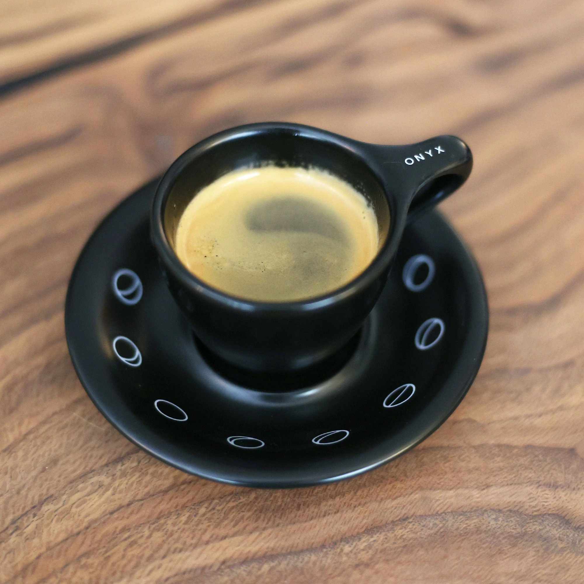 Onyx NotNeutral 10 Year Lino Espresso Cup And Saucer (3oz) 5 Onyx NotNeutral 10 Year Lino Espresso Cup And Saucer (3oz) - Image 3