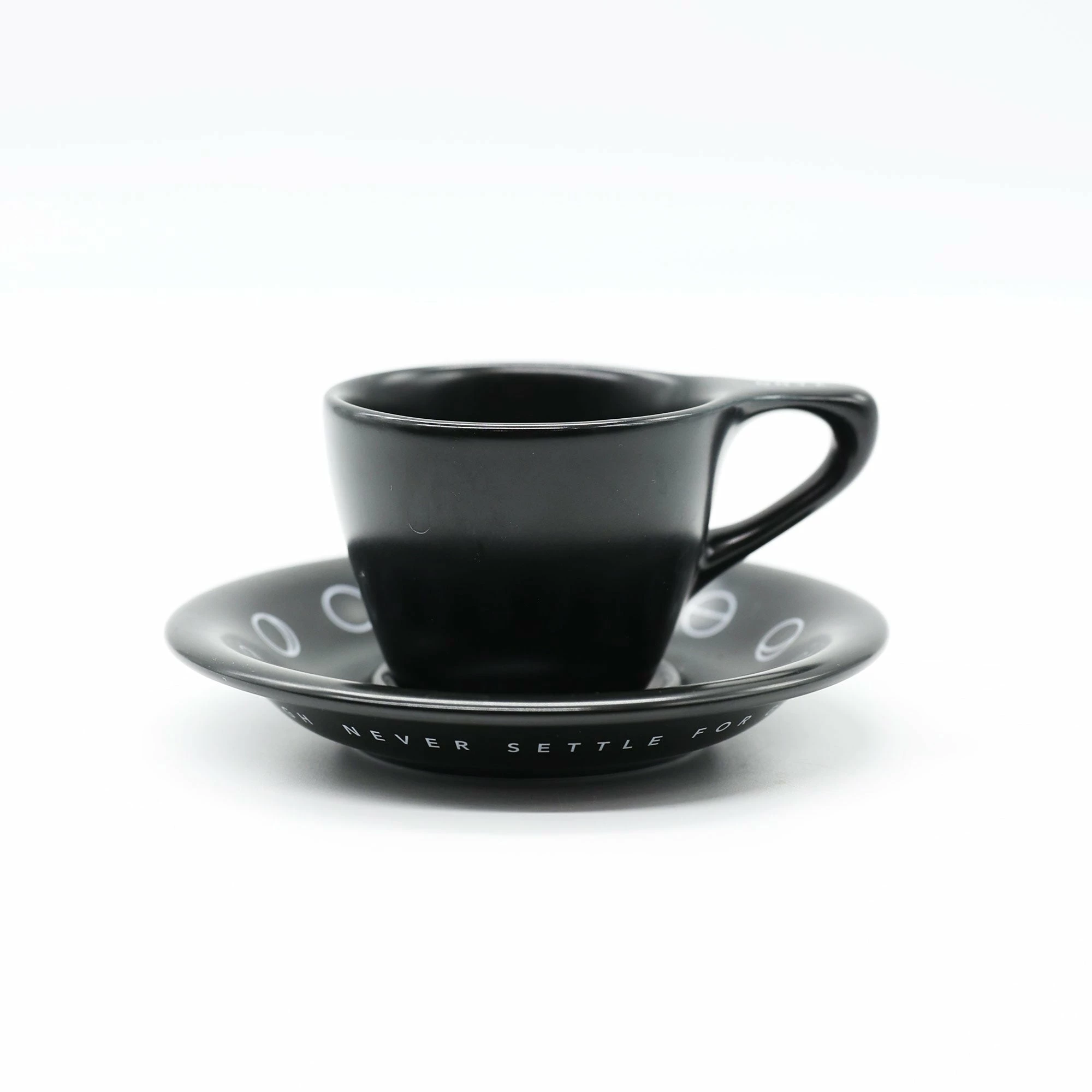 Onyx NotNeutral 10 Year Lino Espresso Cup And Saucer (3oz) 3 Onyx NotNeutral 10 Year Lino Espresso Cup And Saucer (3oz)