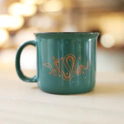 Sneaky Snake Campfire Mug (15 Oz) -Onyx Sales 2023 GreenCampMug3