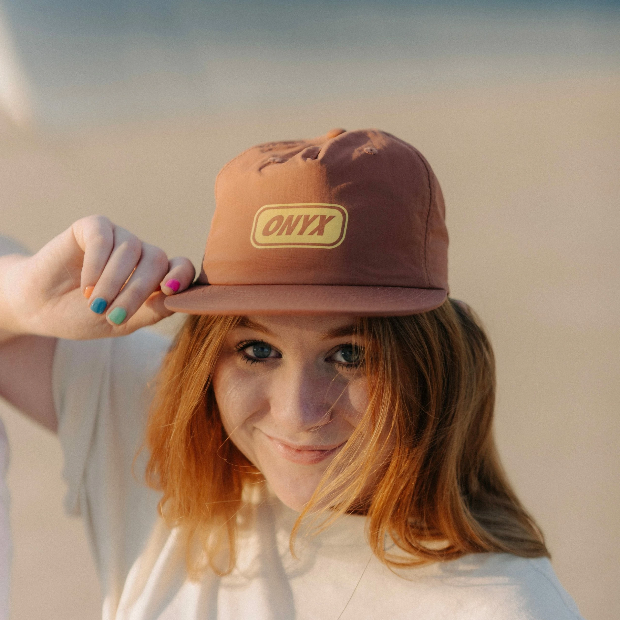 Just Doyenne It Nylon Hat (Terracotta) 4 Just Doyenne It Nylon Hat (Terracotta) - Image 2