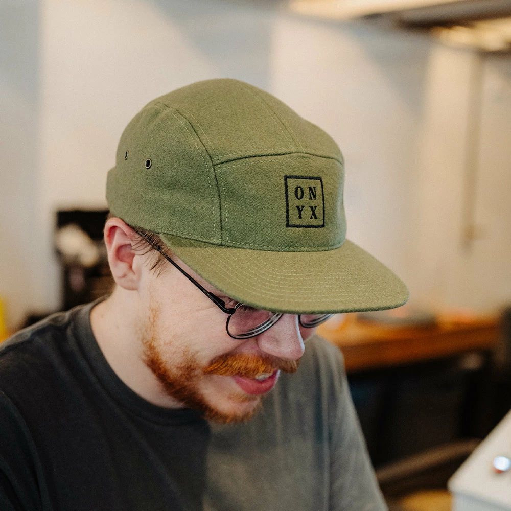 Box Logo Wool Camper Hat (Olive) 4 Box Logo Wool Camper Hat (Olive) - Image 2