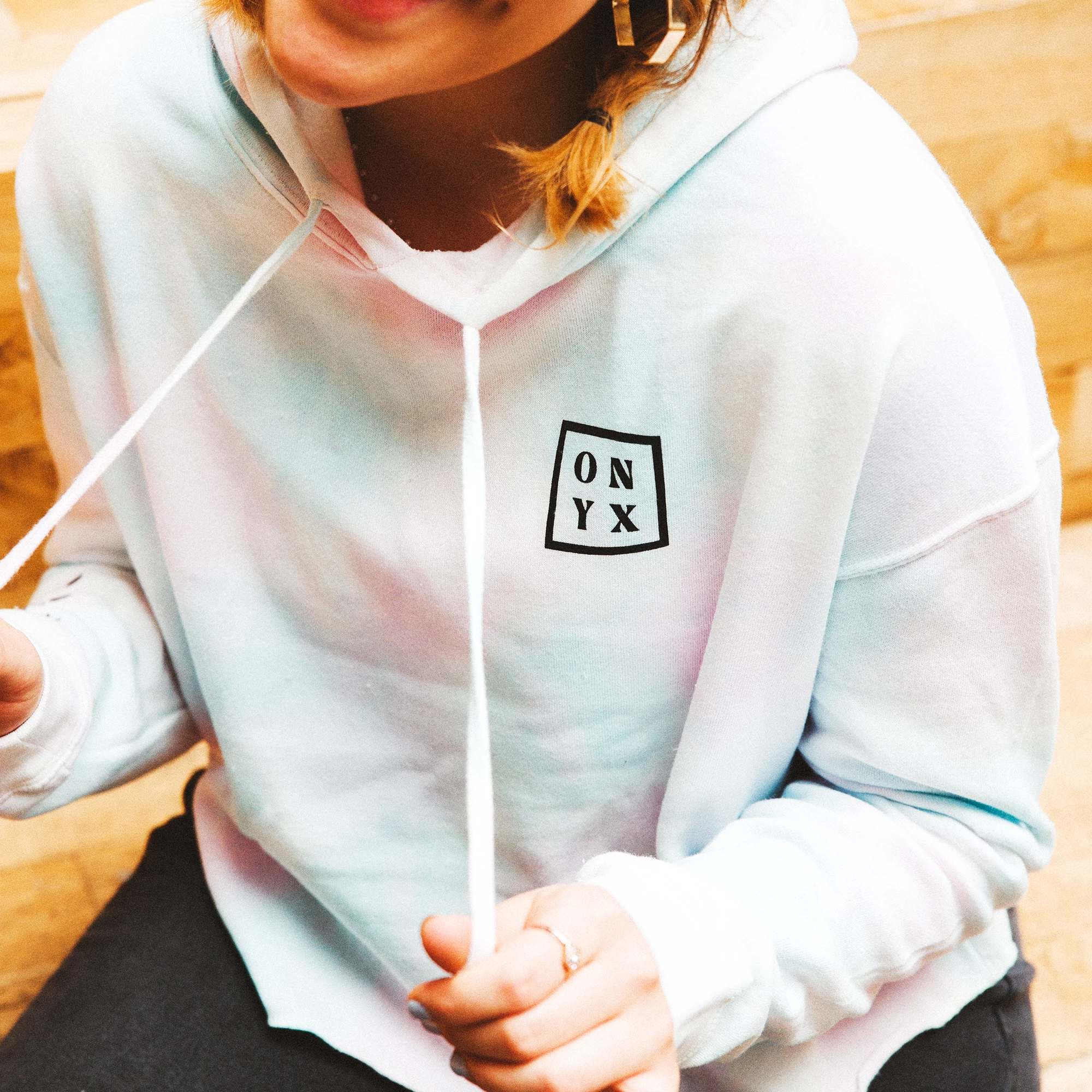 Box Logo Cropped Hoodie (Tie Dye) 4 Box Logo Cropped Hoodie (Tie Dye) - Image 2