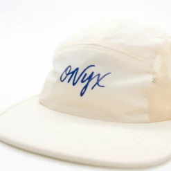 Doyenne Oat Milk Five Panel Onyx Hat -Onyx Sales 2023 WhiteHat2 scaled